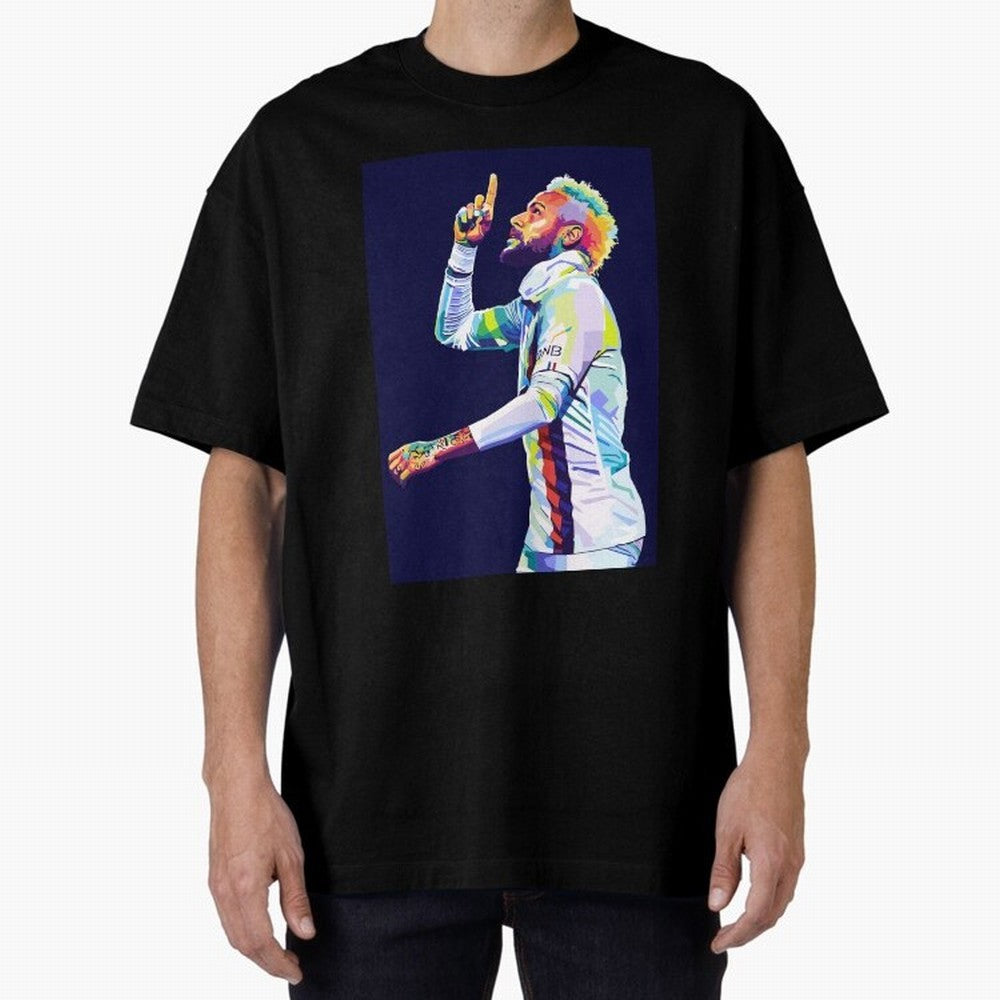 Neymar Jr Wpap Pop art Classic T-Shirt Back Your Heroes with Global Football Passion for FIFA World Cup 2026 USA Canada Mexico, Capturing Cristiano Ronaldo, Haaland and CR7, Argentina and Brazil, Global Supporter Spirit, Legendary Goals, National