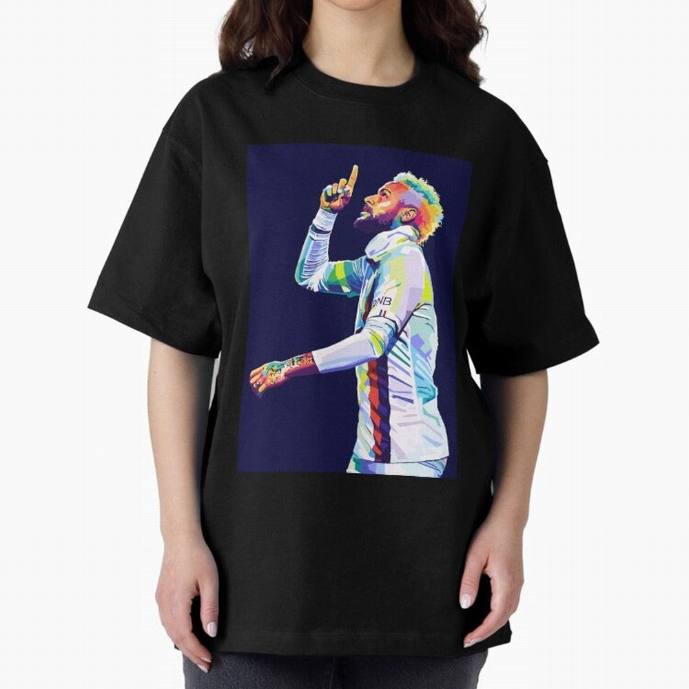 Neymar Jr Wpap Pop art Classic T-Shirt Back Your Heroes with Global Football Passion for FIFA World Cup 2026 USA Canada Mexico, Capturing Cristiano Ronaldo, Haaland and CR7, Argentina and Brazil, Global Supporter Spirit, Legendary Goals, National