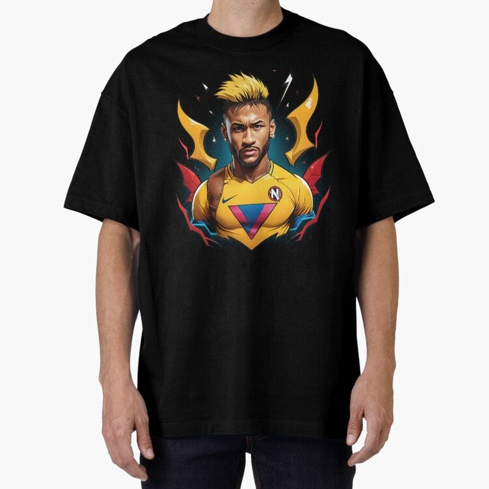 Neymar Jr illustration Classic T-Shirt Celebrate Global Passion for Match Day Hype around FIFA World Cup 2026 USA Canada Mexico, Haaland and Mbappe, England and Germany, Global Supporter Spirit, Legendary Goals, National Colors and Tournament