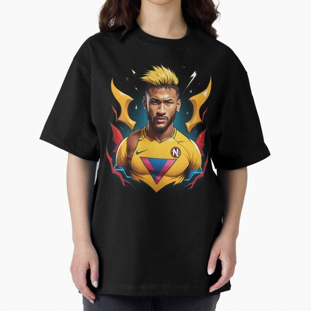 Neymar Jr illustration Classic T-Shirt Celebrate Global Passion for Match Day Hype around FIFA World Cup 2026 USA Canada Mexico, Haaland and Mbappe, England and Germany, Global Supporter Spirit, Legendary Goals, National Colors and Tournament