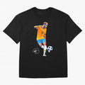 Neymar Jr Footballer Wpap Art Classic T-Shirt Capture Stadium Memories from Global Football Passion for FIFA World Cup 2026 Group Stage, Made for Cristiano Ronaldo, Haaland and CR7, Portugal, Classic Soccer Heritage, Championship Pressure, Fan