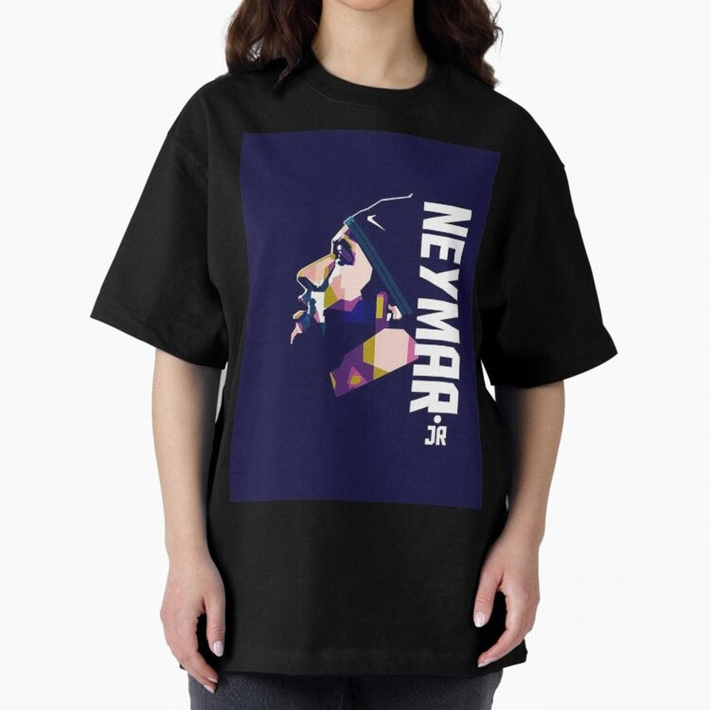 Neymar Jr Art Print Navy Classic T-Shirt Celebrate National Team Dreams in FIFA World Cup 2026 Spirit, Made for England and Germany, Mbappe and Neymar, Vintage Soccer Flavor, Modern Football Stars, National Flags and Final Night Emotion; Ideal for