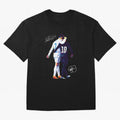 Cristiano Ronaldo and Neymar Jr Wpap Art Oversized T-Shirt Celebrate the Road through FIFA World Cup 2026 Group Stage Capturing Mbappe, Spain Energy, Retro Football Energy, Iconic Rivalries, Trophy Chase Drama and Stadium Atmosphere; Perfect for
