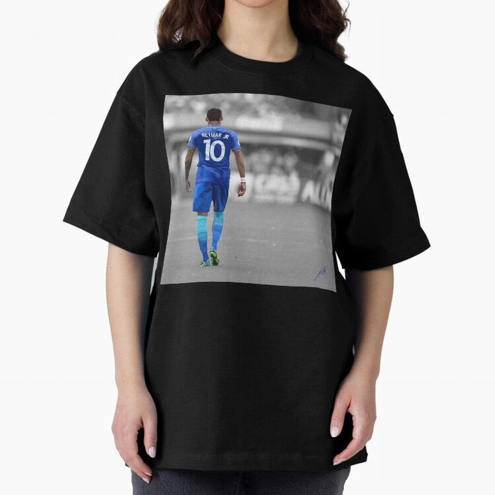 Brazil's Neymar Jr Classic T-Shirt Follow the Road to FIFA World Cup 2026 Spirit, Capturing Argentina and Brazil, Messi, Stadium Chants, National Pride, Trophy Dreams and Unforgettable Football Memories; Great for Watch Parties, Sports Bars, Family