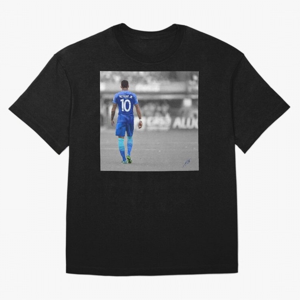 Brazil's Neymar Jr Classic T-Shirt Follow the Road to FIFA World Cup 2026 Spirit, Capturing Argentina and Brazil, Messi, Stadium Chants, National Pride, Trophy Dreams and Unforgettable Football Memories; Great for Watch Parties, Sports Bars, Family