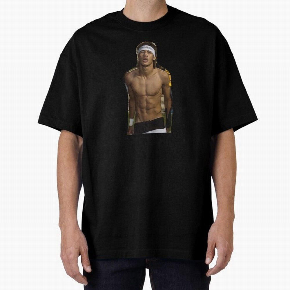 NEYMAR JR - OIL PAINTING PRINT Classic T-Shirt Live the Energy of Global Football Passion for FIFA World Cup 2026 Group Stage, Connected to Messi, Neymar and Mbappe, Germany, Soccer Culture, Superstar Moments, National Team Dreams and Competitive