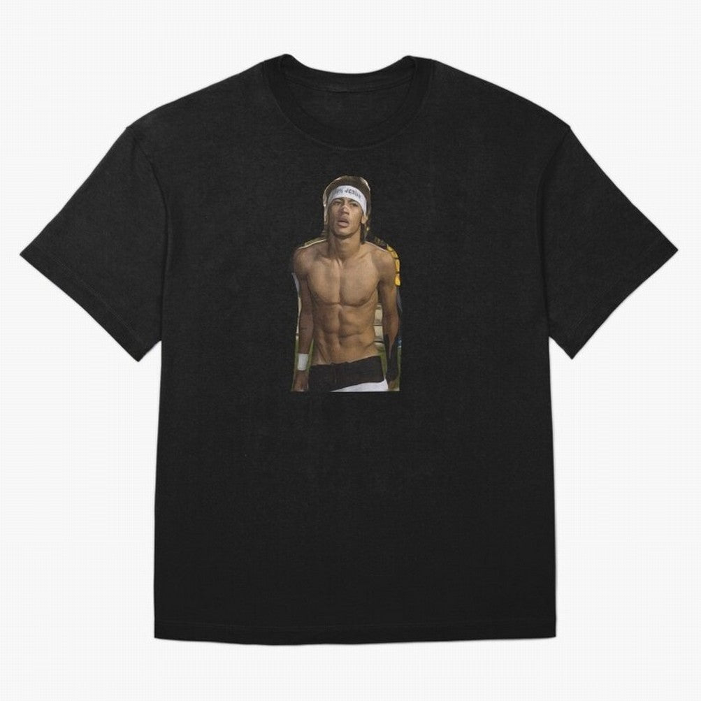 NEYMAR JR - OIL PAINTING PRINT Classic T-Shirt Live the Energy of Global Football Passion for FIFA World Cup 2026 Group Stage, Connected to Messi, Neymar and Mbappe, Germany, Soccer Culture, Superstar Moments, National Team Dreams and Competitive