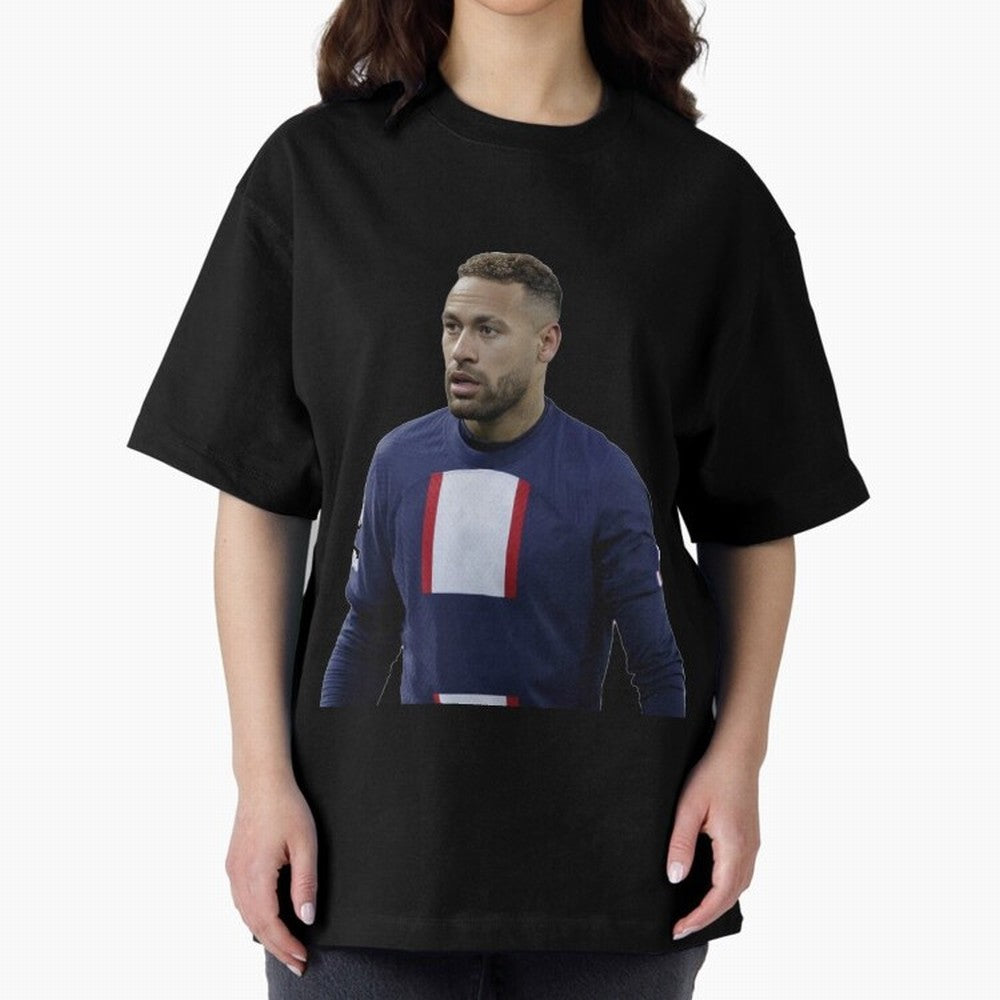 Neymar Junior Sticker Classic T-Shirt Bring FIFA World Cup 2026 Capturing Messi, CR7 and Mbappe, England Energy, Vintage Soccer Flavor, Modern Football Stars, National Flags and Final Night Emotion; Great for Supporters Who Love Legendary Players,