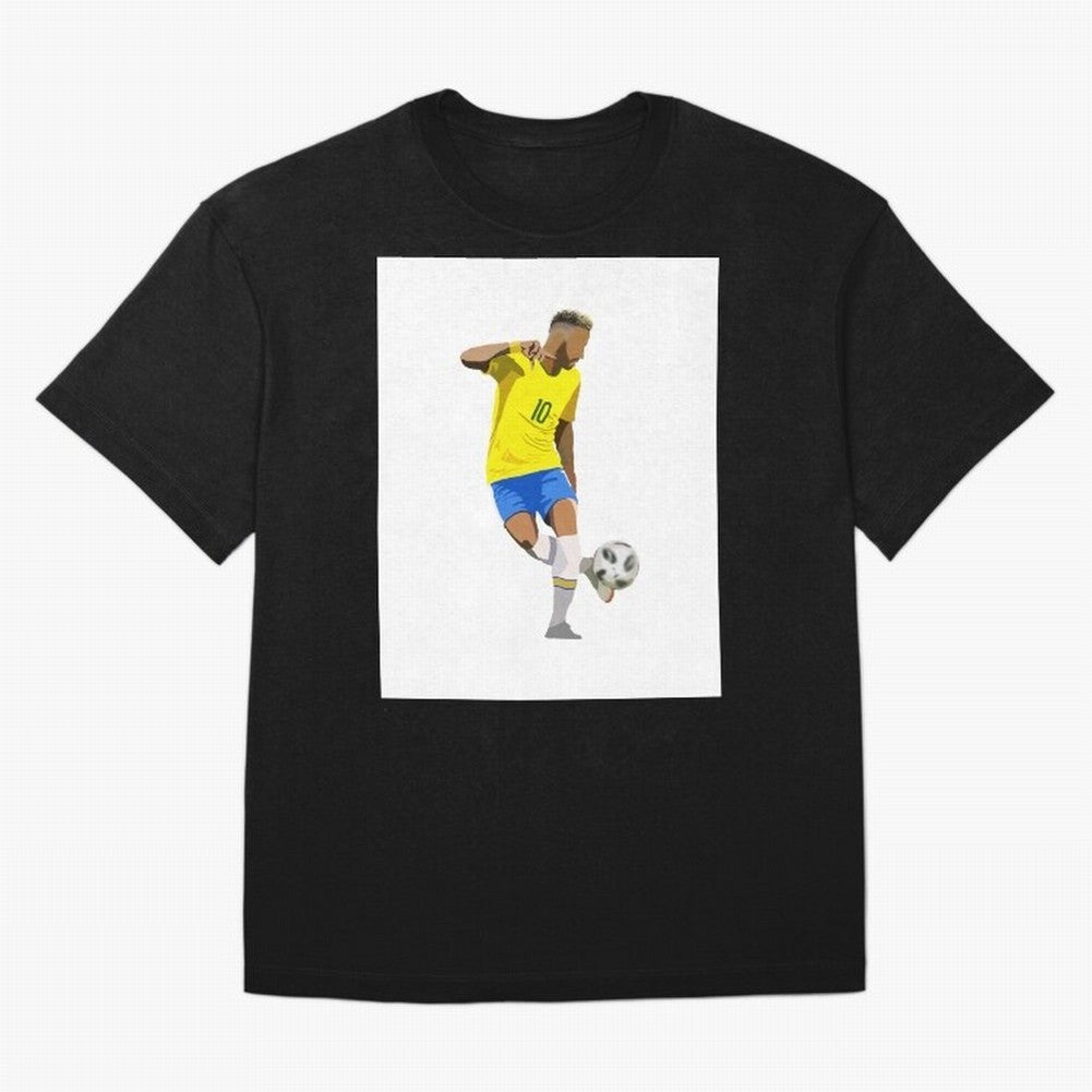 Neymar Jr Brazil Classic T-Shirt Cheer through Every Moment of FIFA World Cup 2026 USA Canada Mexico Connected to Messi and Cristiano Ronaldo, France Energy, Retro Football Energy, Iconic Rivalries, Trophy Chase Drama and Stadium Atmosphere; Great