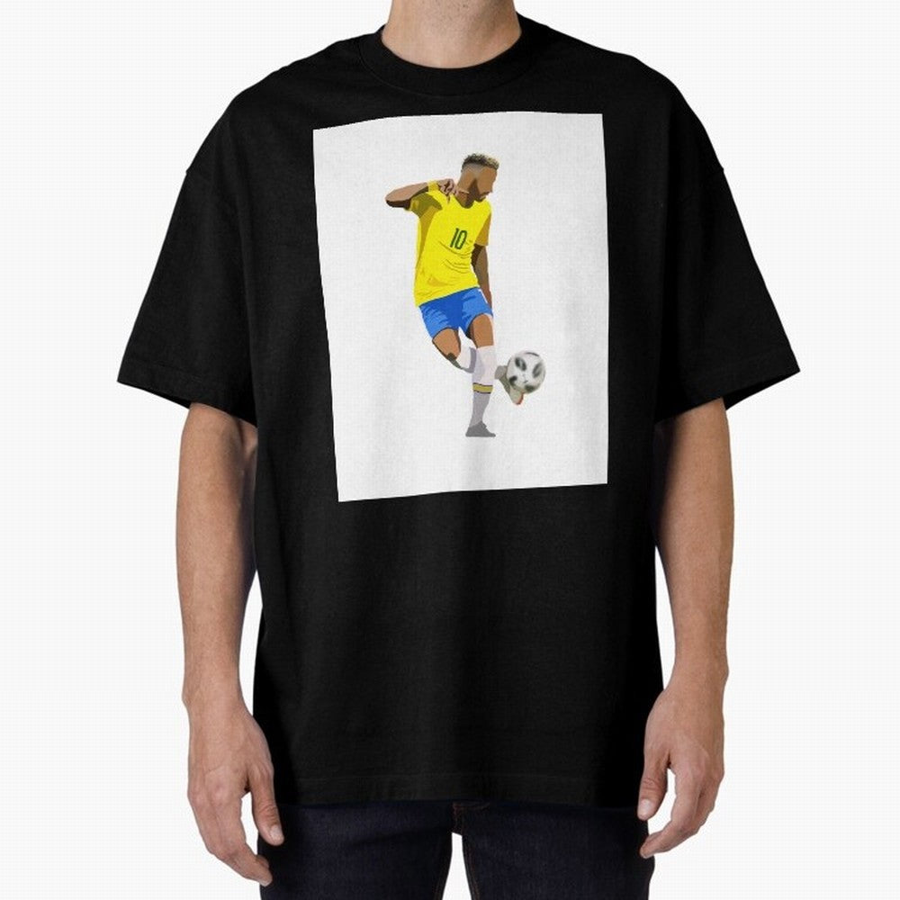 Neymar Jr Brazil Classic T-Shirt Cheer through Every Moment of FIFA World Cup 2026 USA Canada Mexico Connected to Messi and Cristiano Ronaldo, France Energy, Retro Football Energy, Iconic Rivalries, Trophy Chase Drama and Stadium Atmosphere; Great