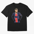 Nymar JR. Sticker Classic T-Shirt Treasure Global Football Passion for FIFA World Cup 2026 USA Canada Mexico, with CR7, Portugal, Spain and Germany, Supporter Pride, Iconic Celebrations, Legendary Names and Global Match Day Energy; Ideal for Fans