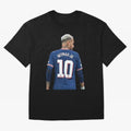Neymar Jr. - Brazilian Football King Classic T-Shirt Bring Global Tournament Vibes to FIFA World Cup 2026 Group Stage Spirit, Highlighting Spain, Messi and Cristiano Ronaldo, Worldwide Fan Energy, Dramatic Goals, Stadium Lights and Championship