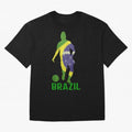 Brazil Essential T-Shirt Celebrate the FIFA World Cup 2026 Journey through Mbappe and Neymar Highlights, Brazil, Portugal and Argentina Pride, Match Day Excitement, Supporter Culture, Golden Goals and Global Football Passion; Built for Supporters