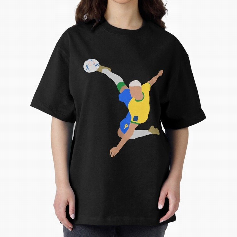 Richarlison Brazil Bicycle Kick Football Goal Classic T-Shirt Bring Trophy Dreams to the FIFA World Cup 2026 Journey through Mbappe and Neymar Highlights, Argentina, France and Brazil Pride, Football Passion, Legendary Performances, Festival Vibes