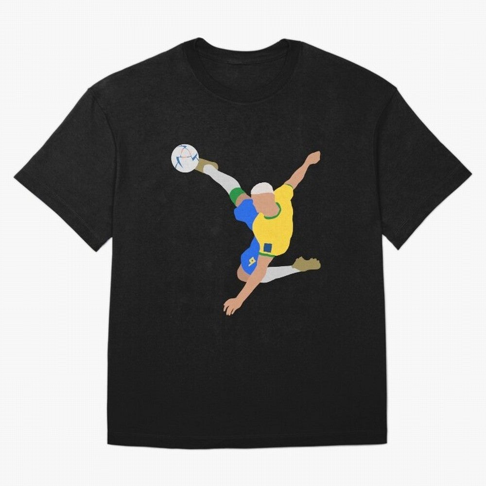 Richarlison Brazil Bicycle Kick Football Goal Classic T-Shirt Bring Trophy Dreams to the FIFA World Cup 2026 Journey through Mbappe and Neymar Highlights, Argentina, France and Brazil Pride, Football Passion, Legendary Performances, Festival Vibes