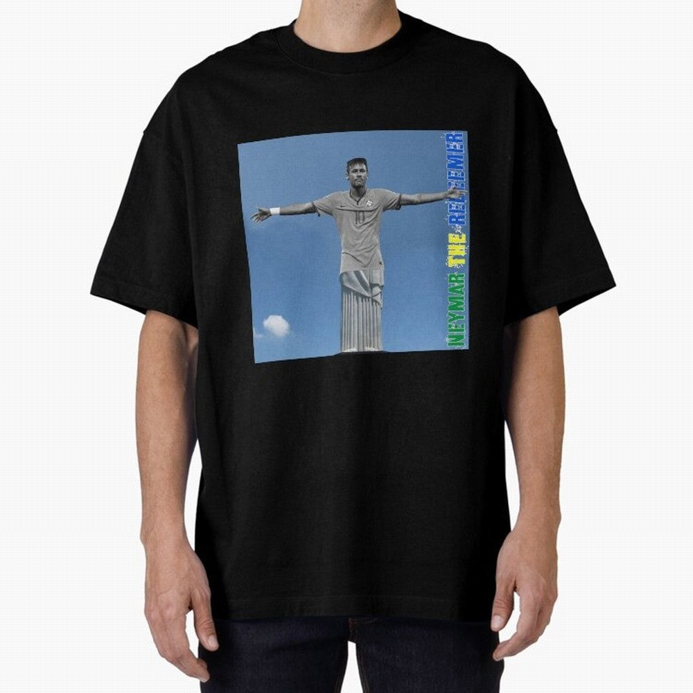 Neymar The Redeemer Essential T-Shirt Celebrate the Road through FIFA World Cup 2026 Group Stage for Fans of CR7 and Messi and Argentina, Bringing Fan Favorite Moments, National Team Passion, Big Match Drama and Soccer History; Made for Collectors