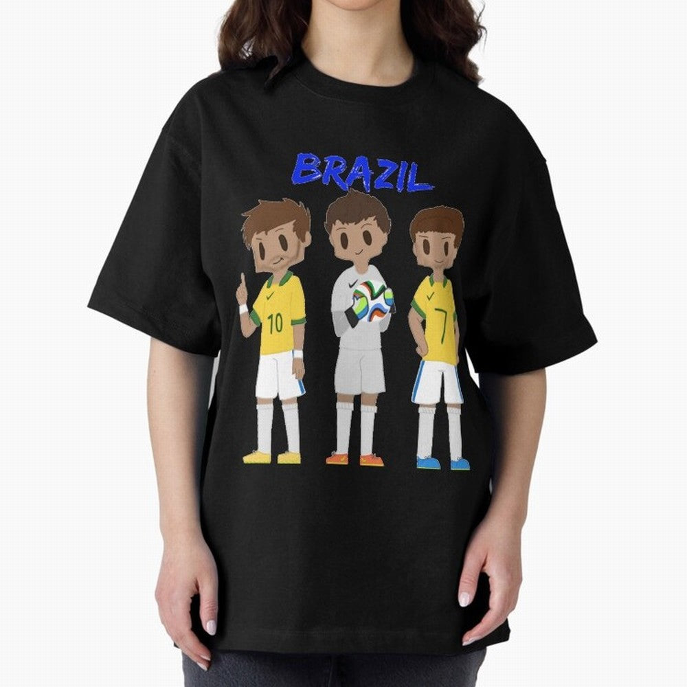 Brazil Essential T-Shirt Get Ready for the FIFA World Cup 2026 Journey through Mbappe and Neymar Highlights, Brazil, Portugal and Argentina Pride, Football History, Final Match Energy, Crowd Noise and Once in a Lifetime Moments; Perfect for Fans,