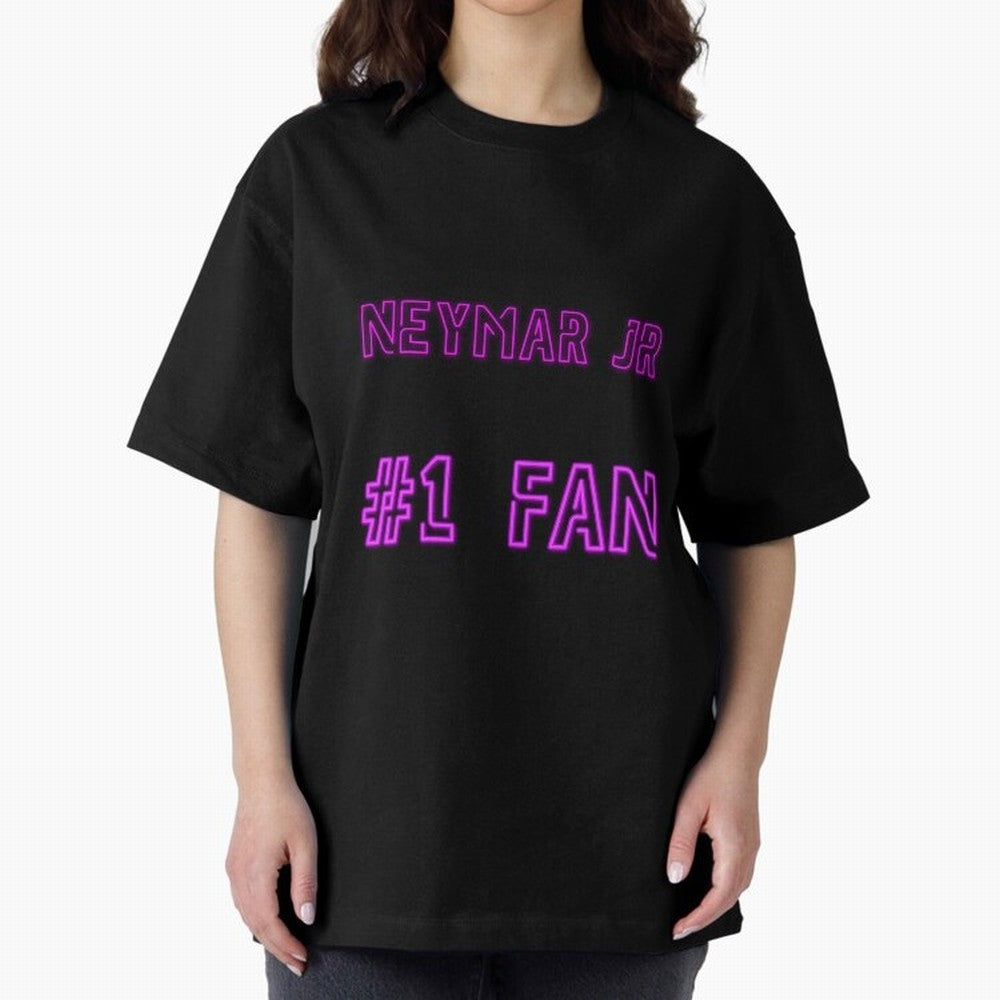 Neymar Jr #1 fan Oversized T-Shirt Live the Energy of the FIFA World Cup 2026 Group Stage Journey through Cristiano Ronaldo Highlights, Spain Pride, Fan Favorite Moments, National Team Passion, Big Match Drama and Soccer History; Created for Match