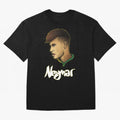 Neymar jr Team Brazil Oversized T-Shirt Join Supporters Worldwide for FIFA World Cup 2026 USA Canada Mexico for Fans of CR7 and Messi and England, Bringing Goal Celebration Energy, Supporter Heritage, Football Icons and Worldwide Tournament Joy;