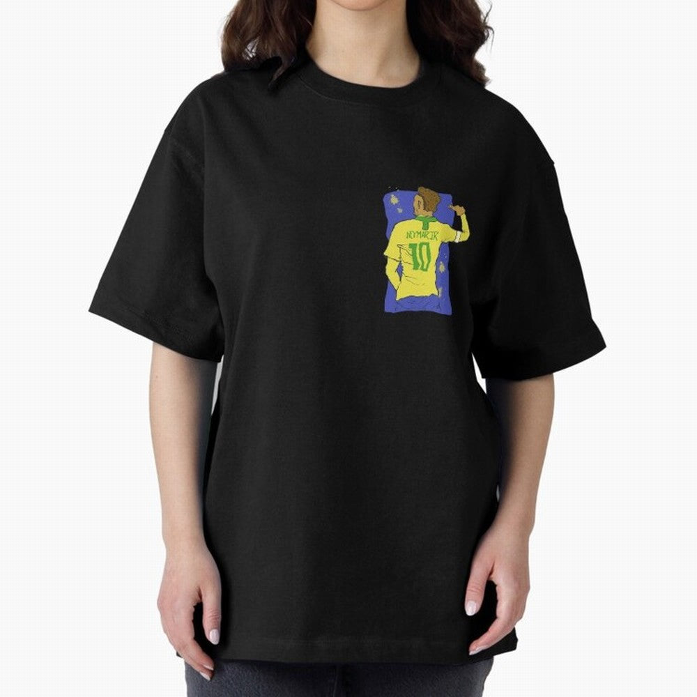 Neymar Jr. in Brazilian Glory Oversized T-Shirt Represent Fans Who Live for the FIFA World Cup 2026 USA Canada Mexico Journey through Mbappe Highlights, Netherlands Pride, Stadium Memories, Football Loyalty, International Chants and Championship