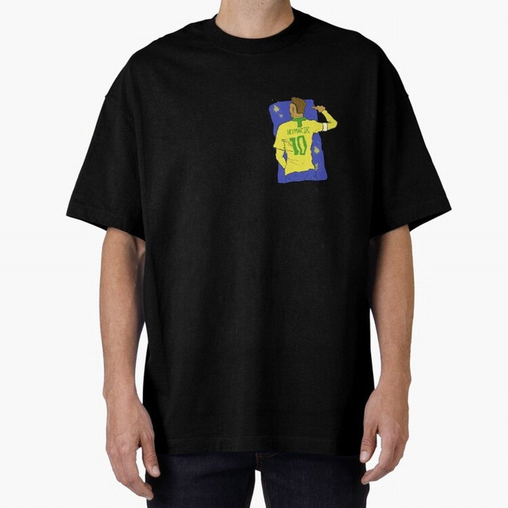 Neymar Jr. in Brazilian Glory Oversized T-Shirt Represent Fans Who Live for the FIFA World Cup 2026 USA Canada Mexico Journey through Mbappe Highlights, Netherlands Pride, Stadium Memories, Football Loyalty, International Chants and Championship