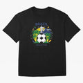 Brazil Soccer Fan T-shirt Classic T-Shirt Show Fan Pride Across FIFA World Cup 2026 Filled with Cristiano Ronaldo, Haaland and CR7, England, France and Netherlands Energy, Championship Spirit, Famous Goals, Roaring Crowds and International Football