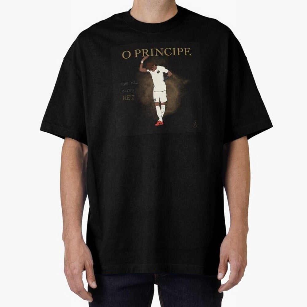 Neymar - The Prince of Football Classic T-Shirt Bring Bold Fan Energy to Match Day Hype around FIFA World Cup 2026, CR7 and Messi, England and Germany, Football Festival Excitement, Trophy Ambitions, Country Rivalries and Star Player Buzz; Created