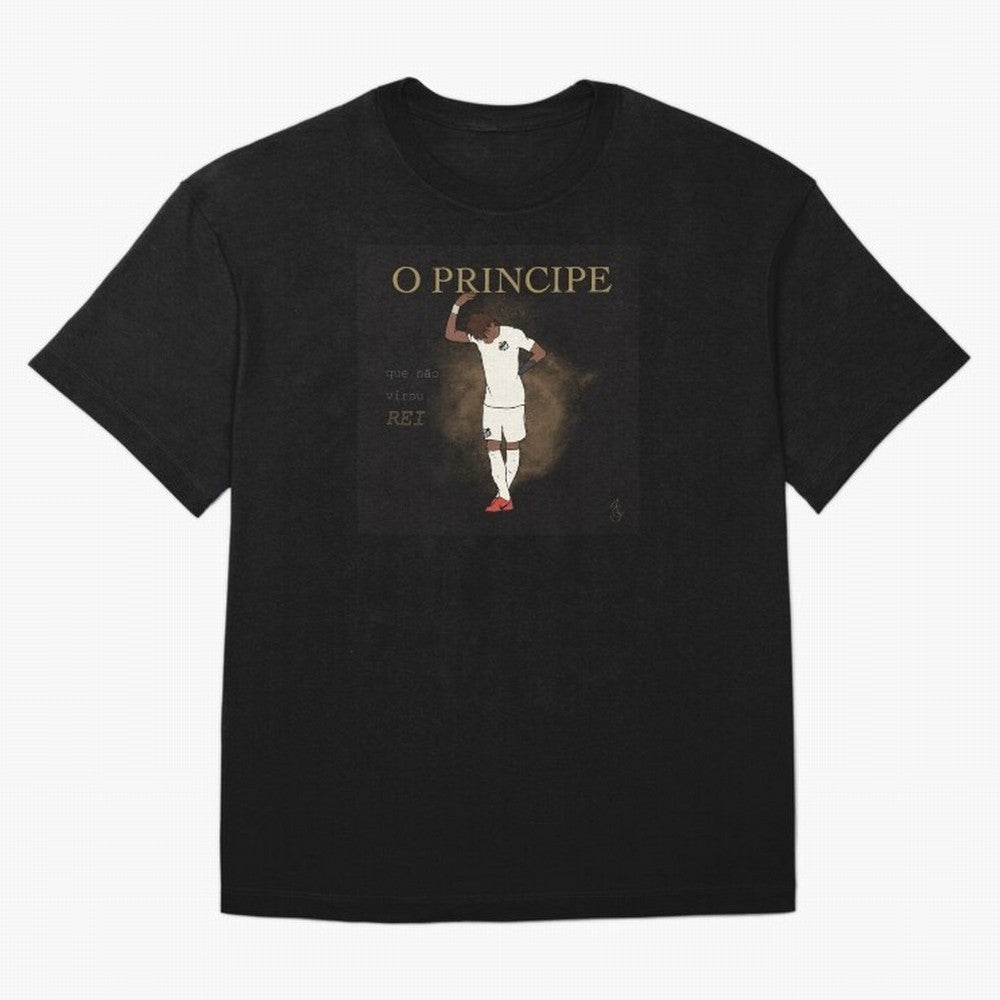 Neymar - The Prince of Football Classic T-Shirt Bring Bold Fan Energy to Match Day Hype around FIFA World Cup 2026, CR7 and Messi, England and Germany, Football Festival Excitement, Trophy Ambitions, Country Rivalries and Star Player Buzz; Created