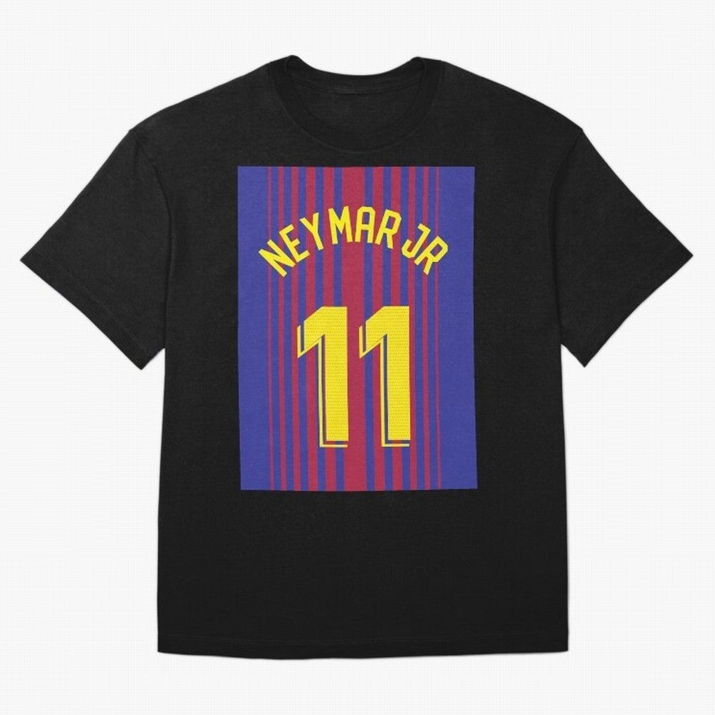 NEYMAR JR FOOTBALL SOCCER JERSEY BARCELONA Oversized T-Shirt Join the Global Buzz around Match Day Hype around FIFA World Cup 2026 USA Canada Mexico, Cristiano Ronaldo, Haaland and CR7, England, France and Netherlands, Stadium Chants, National