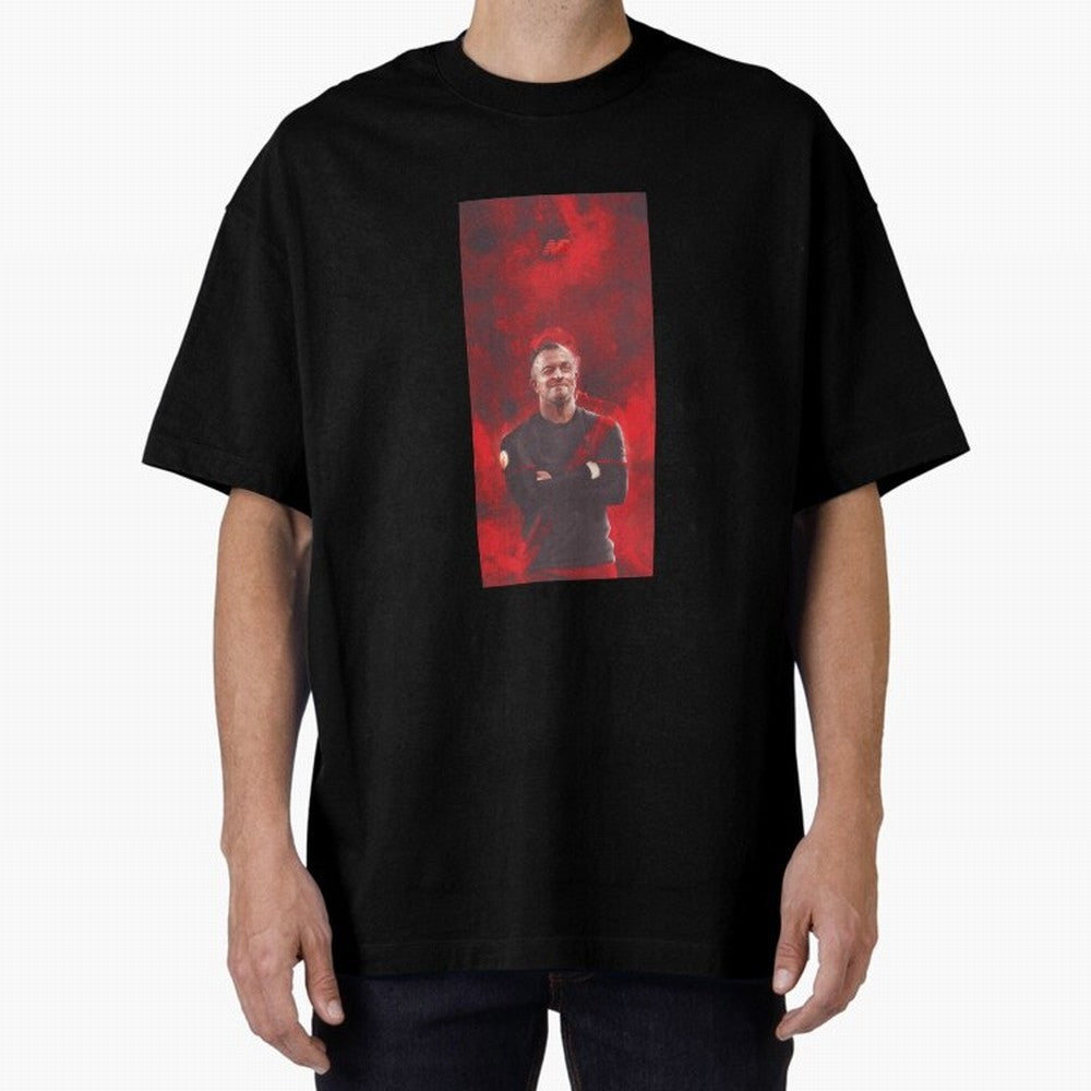 Xherdan Shaqiri Oversized T-Shirt Celebrate Every Goal in FIFA World Cup 2026 USA Canada Mexico Spirit, Driven by Netherlands, Cristiano Ronaldo, Haaland and CR7, Global Supporter Spirit, Legendary Goals, National Colors and Tournament Celebration;