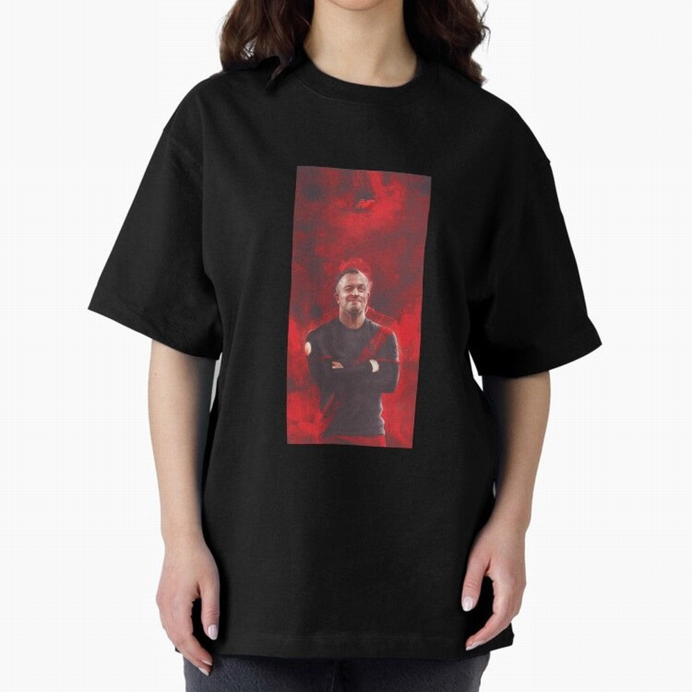 Xherdan Shaqiri Oversized T-Shirt Celebrate Every Goal in FIFA World Cup 2026 USA Canada Mexico Spirit, Driven by Netherlands, Cristiano Ronaldo, Haaland and CR7, Global Supporter Spirit, Legendary Goals, National Colors and Tournament Celebration;