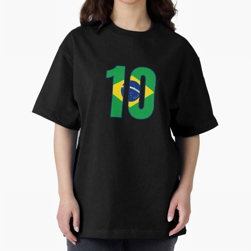 10 - Neymar JR - Brazil Flag Classic T-Shirt Celebrate the Magic of FIFA World Cup 2026 USA Canada Mexico Inspired by Haaland and Mbappe, Spain Energy, Fan Favorite Moments, National Team Passion, Big Match Drama and Soccer History; Great for