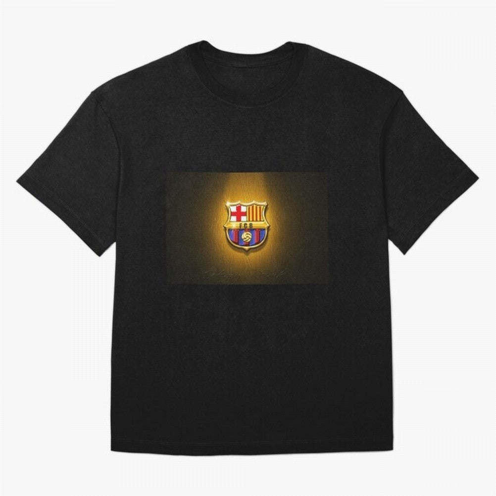 barcelona Oversized T-Shirt Show Match Day Excitement for Match Day Hype around FIFA World Cup 2026, CR7 and Messi, Spain, Championship Spirit, Famous Goals, Roaring Crowds and International Football Unity; Great for Watch Parties, Sports Bars,