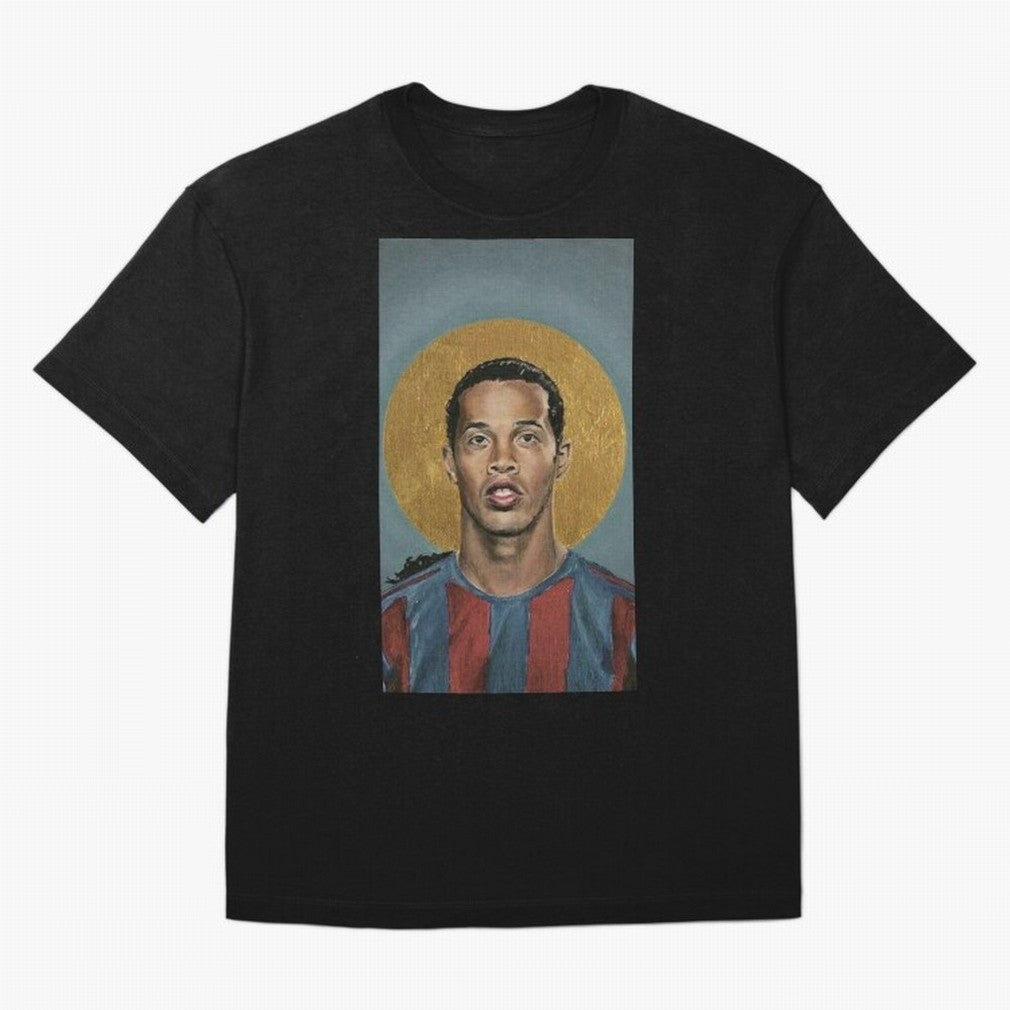 ronaldinho Oversized T-Shirt Remember FIFA World Cup 2026 Spirit, Featuring England, Cristiano Ronaldo, Stadium Chants, National Pride, Trophy Dreams and Unforgettable Football Memories; Ideal for Football Dads, Football Moms, Friends, Collectors