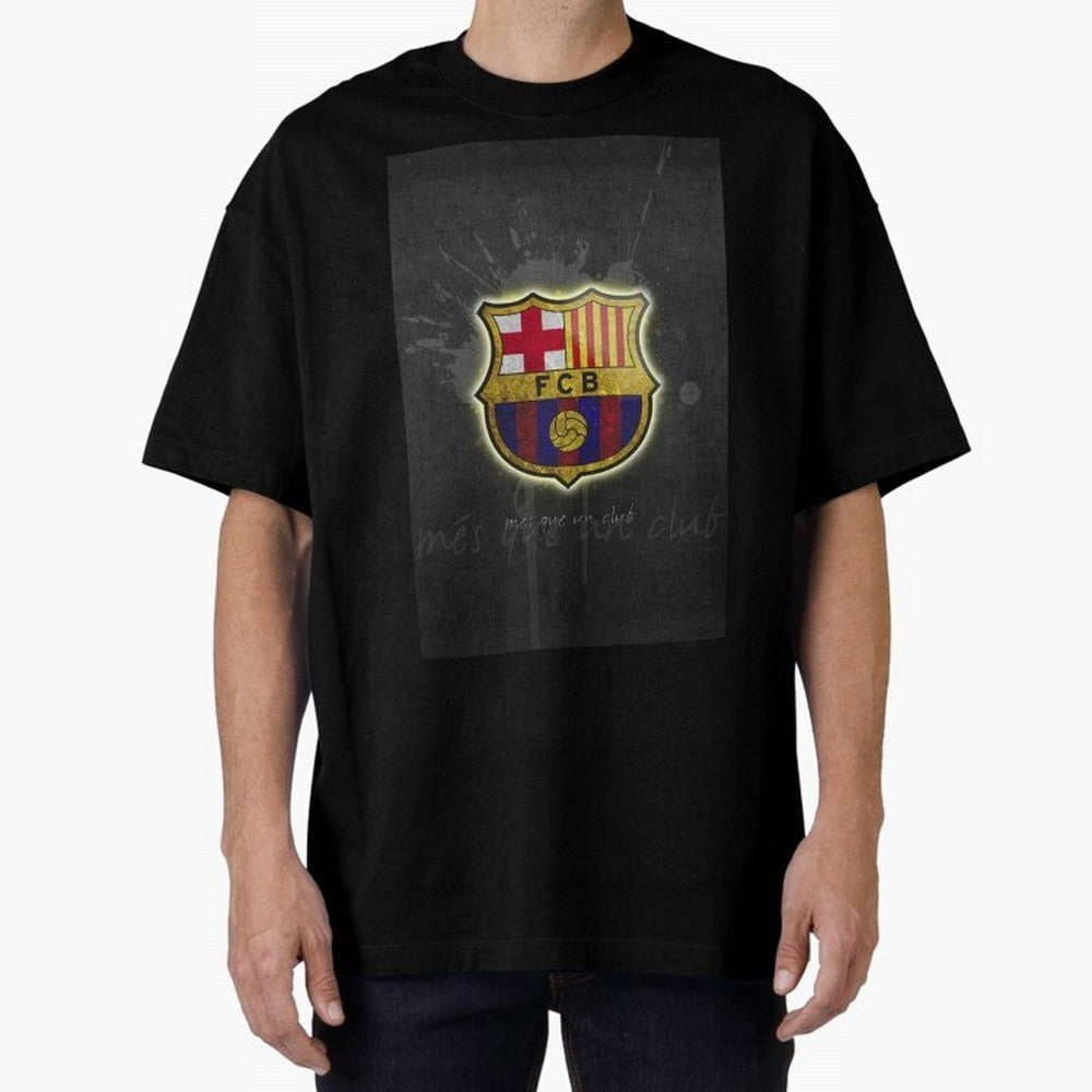 barcelona Oversized T-Shirt Join the Global Buzz around FIFA World Cup 2026 USA Canada Mexico Spirit, Connected to Argentina, Cristiano Ronaldo, Haaland and CR7, Championship Spirit, Famous Goals, Roaring Crowds and International Football Unity;