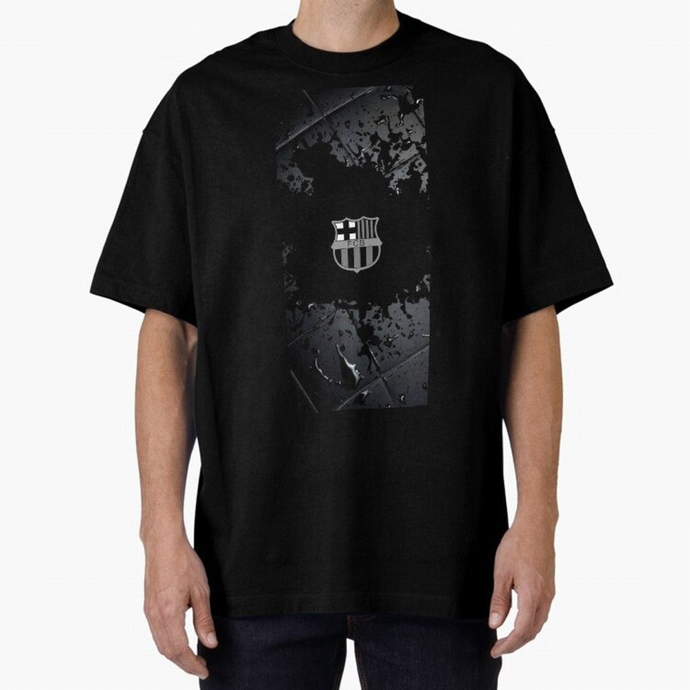 barcelona Oversized T-Shirt Bring Home Global Football Passion for FIFA World Cup 2026 Group Stage, Built around Messi and Cristiano Ronaldo, Portugal, Football Festival Excitement, Trophy Ambitions, Country Rivalries and Star Player Buzz; Ideal