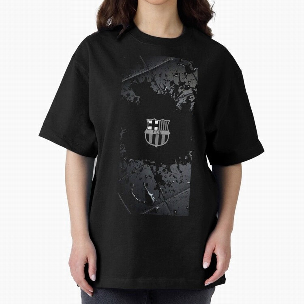 barcelona Oversized T-Shirt Bring Home Global Football Passion for FIFA World Cup 2026 Group Stage, Built around Messi and Cristiano Ronaldo, Portugal, Football Festival Excitement, Trophy Ambitions, Country Rivalries and Star Player Buzz; Ideal