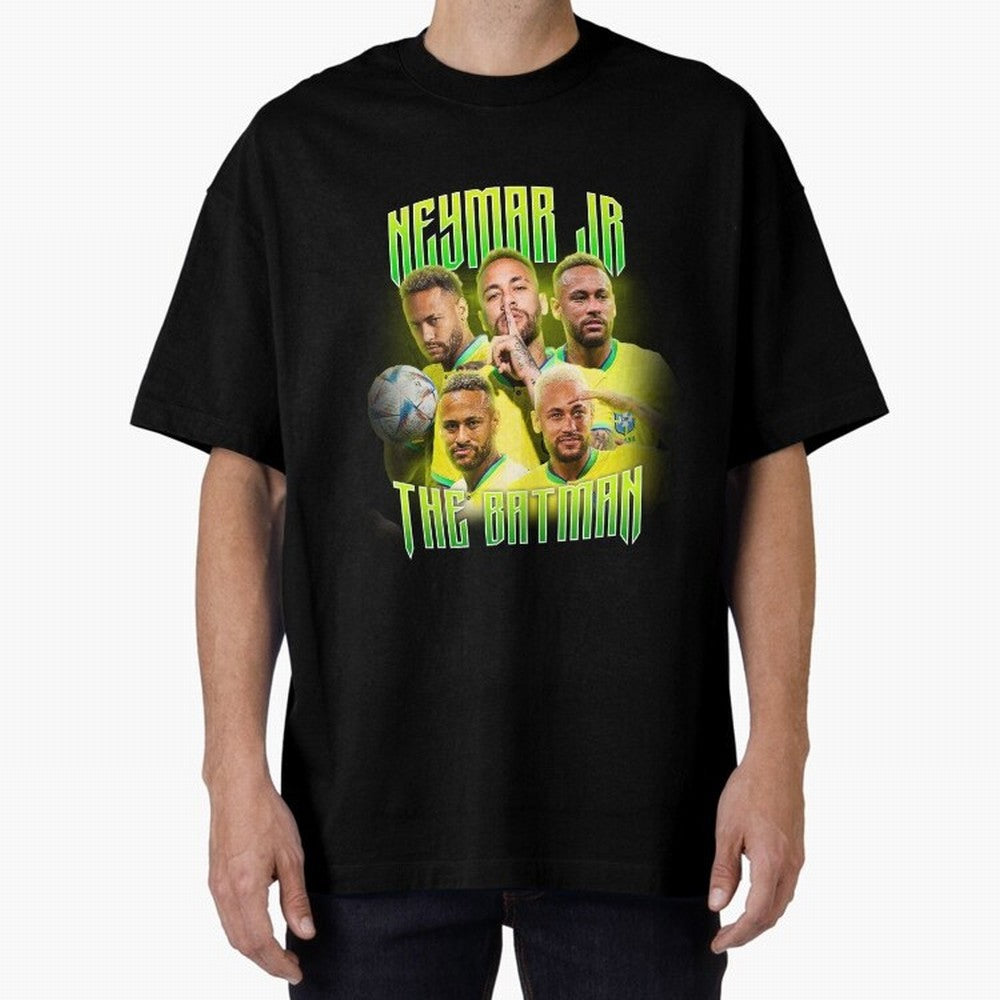 Neymar Jr Vintage Style Tee, Bootleg Tee, Bootleg T Shirt, Rap Tee Classic T-Shirt Bring Global Tournament Vibes to FIFA World Cup 2026 USA Canada Mexico Filled with Messi, Neymar and Mbappe, Spain Energy, Vintage Soccer Flavor, Modern Football