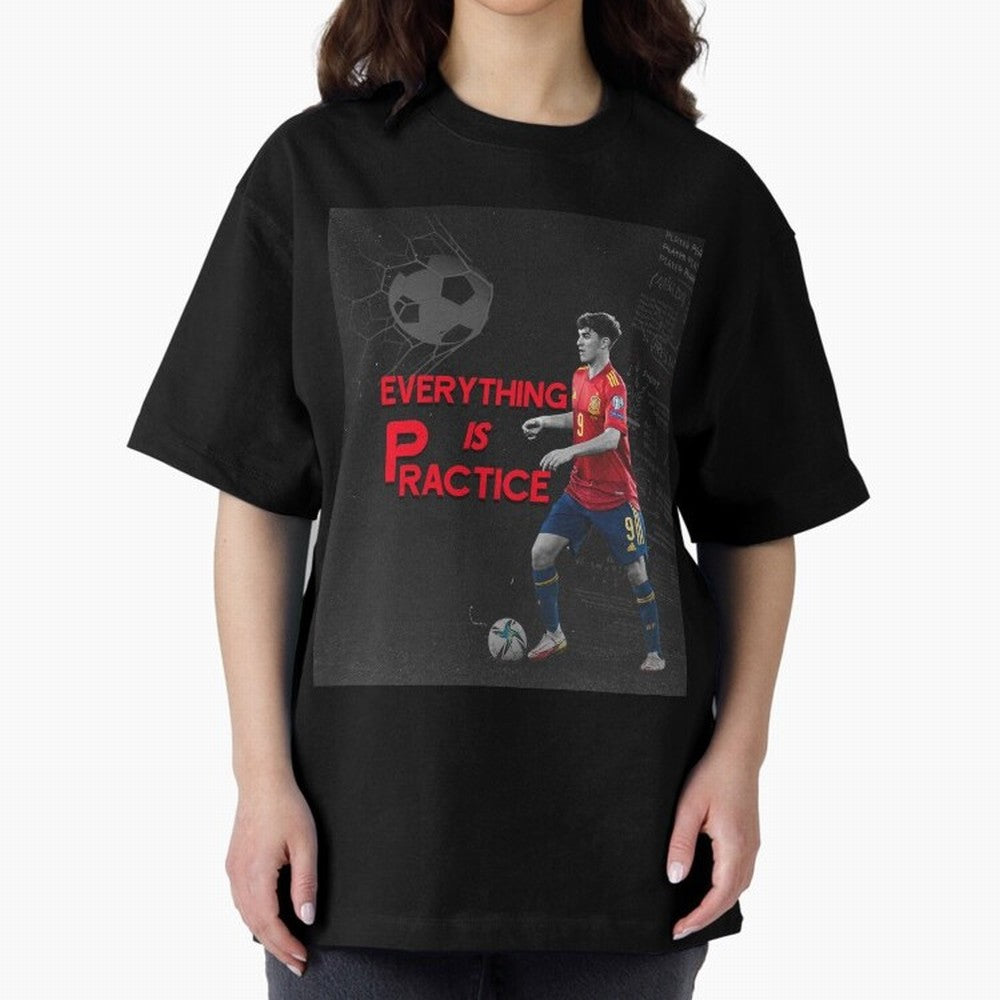Pablo Gavi Oversized T-Shirt Bring Home the FIFA World Cup 2026 USA Canada Mexico Journey through Messi, CR7 and Mbappe Highlights, France Pride, Football History, Final Match Energy, Crowd Noise and Once in a Lifetime Moments; Made for Collectors