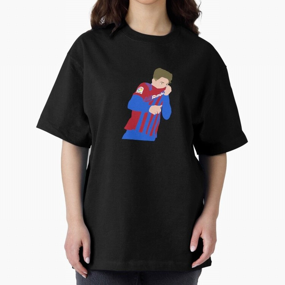 Gavi Barcelona Oversized T-Shirt Follow Every Goal of Match Day Hype around FIFA World Cup 2026 USA Canada Mexico, CR7 and Messi, England and Germany, Worldwide Fan Energy, Dramatic Goals, Stadium Lights and Championship Celebrations; Built for