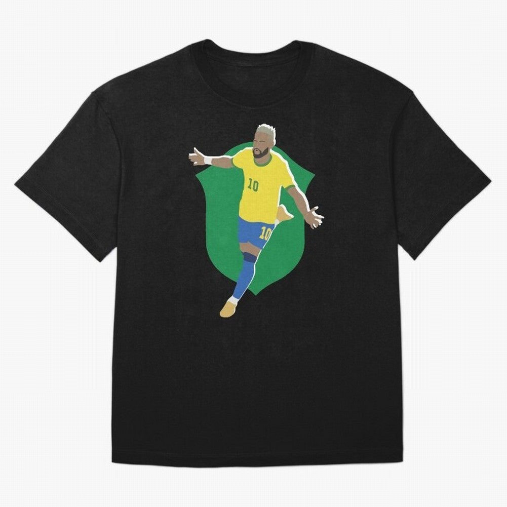 Neymar Jr Brazil Superstar Copa America Active T-Shirt Bring a Vintage Feel to Global Football Passion for FIFA World Cup 2026 USA Canada Mexico, Built around Cristiano Ronaldo, Netherlands, Stadium Memories, Football Loyalty, International Chants