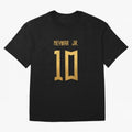 Copy of Neymar Jr Brazil Jersey 2023 Oversized T-Shirt Keep the Legacy of the FIFA World Cup 2026 USA Canada Mexico Journey through Mbappe Highlights, Brazil Pride, Stadium Chants, National Pride, Trophy Dreams and Unforgettable Football Memories;