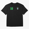 Retro Brazil Soccer Brazilian Futebol Jersey Brasil Essential T-Shirt Honor the Football Icons of Global Football Passion for FIFA World Cup 2026, Celebrating Neymar, Haaland and Cristiano Ronaldo, Argentina, Goal Celebration Energy, Supporter