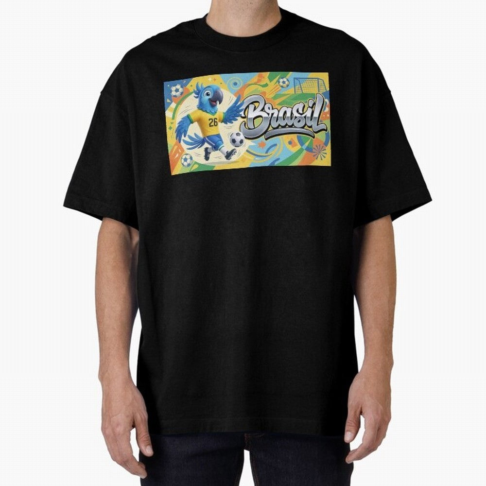 World Cup 2026 Brazil Soccer Team Fan Art Classic T-Shirt Bring International Match Energy to FIFA World Cup 2026 USA Canada Mexico for Fans of Cristiano Ronaldo, Haaland and CR7 and Spain, Bringing Football History, Final Match Energy, Crowd Noise