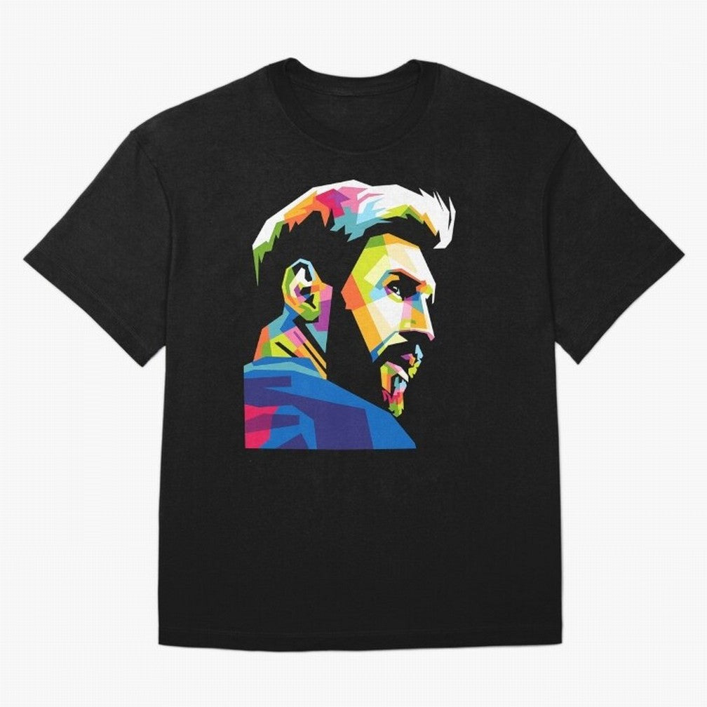 Wpap Leo Messi Graphic Oversized T-Shirt Celebrate Football Dreams Across the FIFA World Cup 2026 USA Canada Mexico Journey through Mbappe and Neymar Highlights, Argentina and Brazil Pride, Classic Soccer Heritage, Championship Pressure, Fan