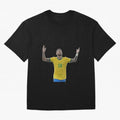 Neymar Jr. - Football Superstar Oversized T-Shirt Celebrate Football Dreams Across FIFA World Cup 2026 Spirit, Connected to France, Cristiano Ronaldo, Goal Celebration Energy, Supporter Heritage, Football Icons and Worldwide Tournament Joy; Great