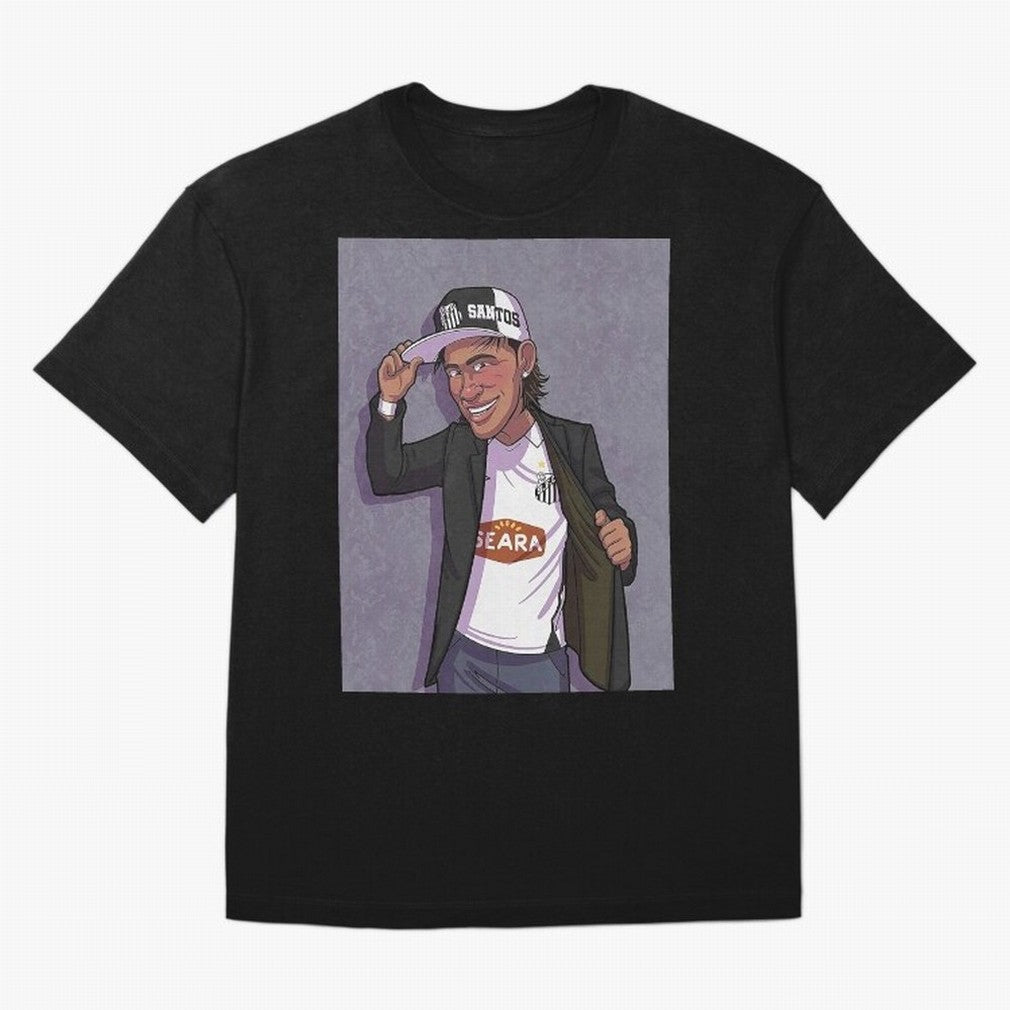 Neymar drafted Graphic T-Shirt Celebrate Football Dreams Across FIFA World Cup 2026 Built around Cristiano Ronaldo, Haaland and CR7, Brazil Energy, Vintage Soccer Flavor, Modern Football Stars, National Flags and Final Night Emotion; Ideal for