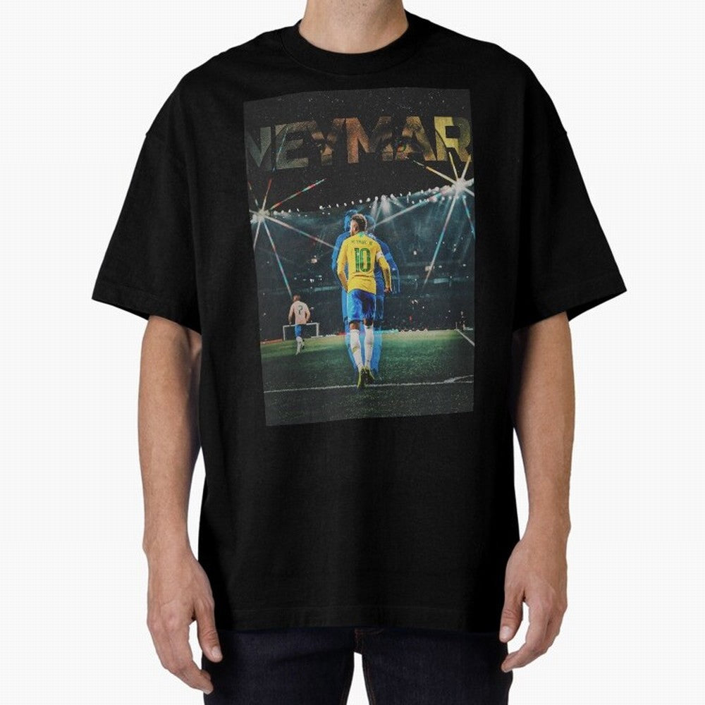 Neymar Premium T-Shirt Celebrate National Team Dreams in FIFA World Cup 2026 Group Stage Inspired by Cristiano Ronaldo, Haaland and CR7, France Energy, Vintage Soccer Flavor, Modern Football Stars, National Flags and Final Night Emotion; Ideal for