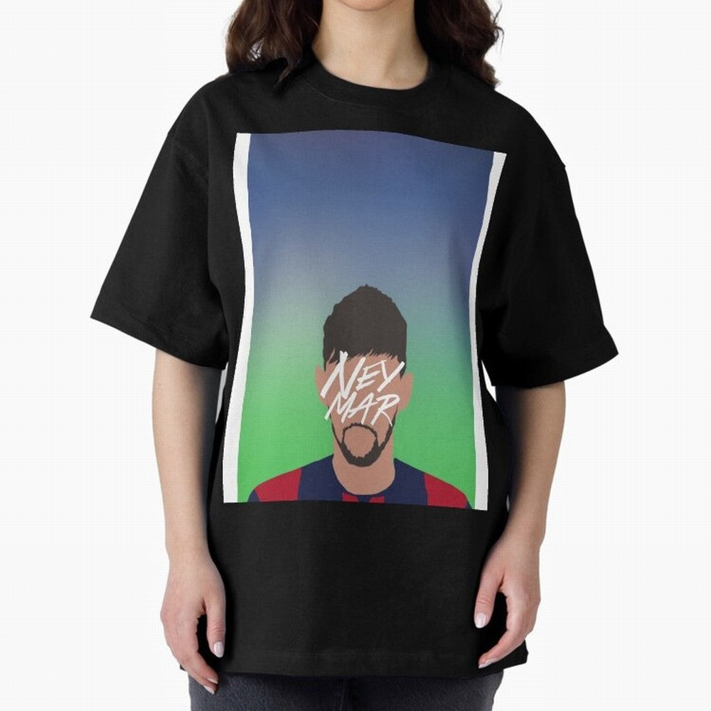 Neymar jr. Graphic T-Shirt Bring Champion Energy into Match Day Hype around FIFA World Cup 2026, Messi, Spain, Vintage Soccer Flavor, Modern Football Stars, National Flags and Final Night Emotion; Ideal for Football Dads, Football Moms, Friends,