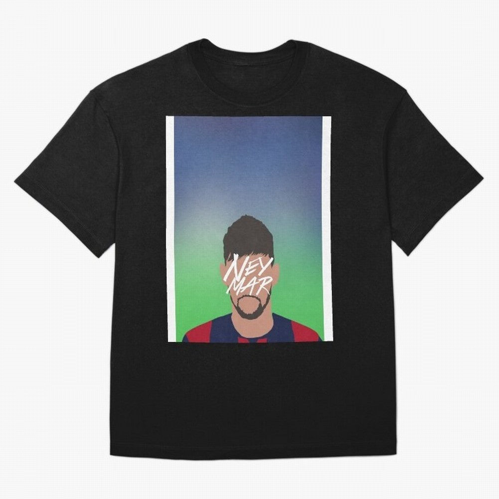 Neymar jr. Graphic T-Shirt Bring Champion Energy into Match Day Hype around FIFA World Cup 2026, Messi, Spain, Vintage Soccer Flavor, Modern Football Stars, National Flags and Final Night Emotion; Ideal for Football Dads, Football Moms, Friends,